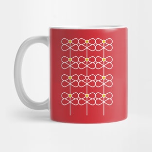 Bearberry Rows (Red) Mug